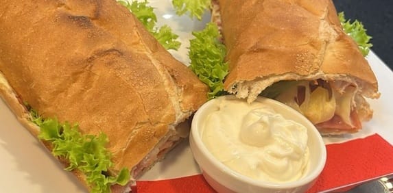 Speisekarte Baguette Speisekarte