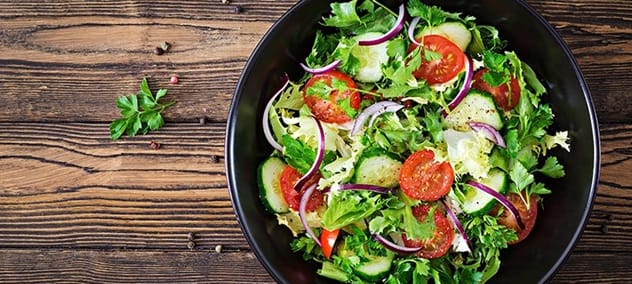 Speisekarte Salate Speisekarte